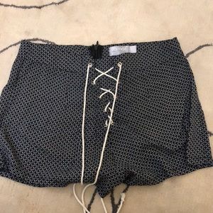 LF lace up shorts!
